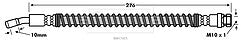 Borg & Beck - BRAKE HOSE - BBH7605 - Fits: Hyundai i10 07-