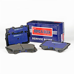 Borg & Beck - FRONT BRAKE PADS - BBP2249 - Fits: Toyota L'Cruiser (VDJ200)2/08-