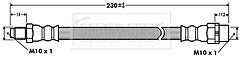Borg & Beck - BRAKE HOSE - BBH7398 - Fits: BMW Z4 E85,E86
