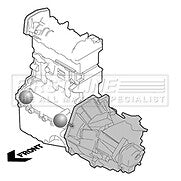 First Line - ENGINE MOUNTING - FEM4204 - Fits: Mercedes Benz A-Class 1.5 -12