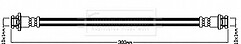 Borg & Beck - BRAKE HOSE - BBH8146 - Fits: Suzuki Grand Vitara II