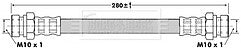 Borg & Beck - BRAKE HOSE - BBH6730 - Fits: Mazda 323 F(BJ),626,Premacy CP