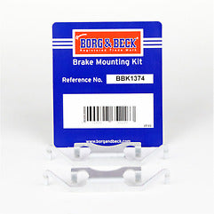 Borg & Beck - FITTING KIT - PADS - BBK1374 - Fits: Mercedes M Class (W164) 07/05-