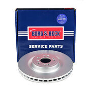 Borg & Beck - BRAKE DISC SINGLE - BBD6224S - Fits: GL (166) 07/12-