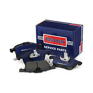 Borg & Beck - FRONT BRAKE PADS - BBP1875 - Fits: Vauxhall Astra 04-09