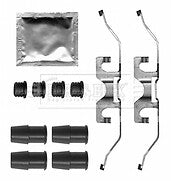 Borg & Beck - FITTING KIT - PADS - BBK1644 - Fits: Kuga II 03/13-