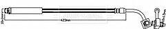 Borg & Beck - BRAKE HOSE - BBH8375 - Fits: Chevrolet Trax,GM Mokka 6/12-