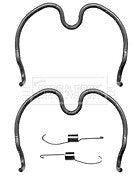 Borg & Beck - FITTING KIT - SHOES - BBK6223 - Fits: GM Agila 00-