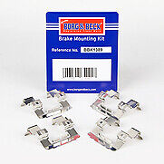 Borg & Beck - FITTING KIT - PADS - BBK1389 - Fits: Subaru Forester, Impreza 00-