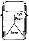 First Line - BRAKE CABLE - FKB3157 - Fits: Ford Transit Connect