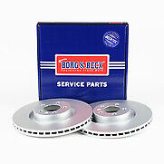 Borg & Beck - BRAKE DISC PAIR - BBD5598 - Fits: Polo (1ZB) 09/17-