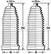 First Line - STEERING GAITER KIT - FSG3278 - Fits: BMW 7srs E65/66, X3