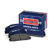 Borg & Beck - REAR BRAKE PADS - BBP1816 - Fits: Mazda 6 1.8, 2.0TDi 02-