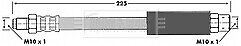 Borg & Beck - BRAKE HOSE - BBH6627 - Fits: Audi 80 91-96 (Rear)