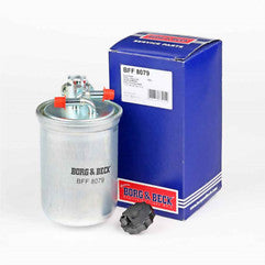 Borg & Beck - FUEL FILTER - BFF8079 - Fits: Seat Ibiza.VW Polo 1.9 Diesels