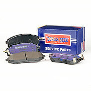 Borg & Beck - FRONT BRAKE PADS - BBP2077 - Fits: Subaru Legacy IV 03-