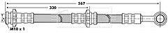 Borg & Beck - BRAKE HOSE - BBH6822 - Fits: Nissan Almera I 1.4,1.6,2.0