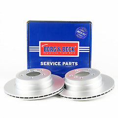 Borg & Beck - BRAKE DISC PAIR - BBD4726 - Fits: BMW X5 07-
