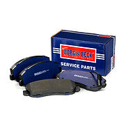 Borg & Beck - FRONT BRAKE PADS - BBP2266 - Fits: Vauxhall Movano 2.3CDTI 05/10-