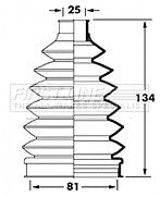 First Line - CV JOINT BOOT KIT - FCB6028 - Fits: Mitsubishi Space Runner