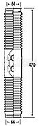 First Line - STEERING GAITER KIT - FSG3327 - Fits: Land Rover Freelander 1