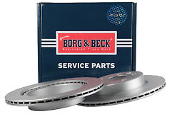 Borg & Beck - BRAKE DISC PAIR - BBD5678 - Fits: Qashqai III 1.3 DIG-T 04/21-