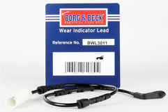 Borg & Beck - WEAR LEAD - BWL3011 - Fits: BMW 1 Series (E81,87) 09/04-