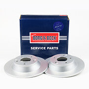 Borg & Beck - BRAKE DISC PAIR - BBD5571 - Fits: Tivoli 04/15-