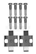 Borg & Beck - FITTING KIT - PADS - BBK1308 - Fits: BMW 1 Ser.(E81,82,87,88)07-12