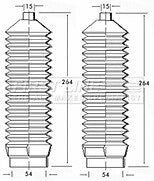First Line - STEERING GAITER KIT - FSG3178 - Fits: Citroen, Fiat, Peugeot