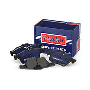 Borg & Beck - REAR BRAKE PADS - BBP1931 - Fits: Vauxhall Vectra 02-08