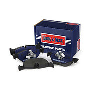 Borg & Beck - REAR BRAKE PADS - BBP1963 - Fits: BMW 1/3 Series 04-