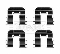 Borg & Beck - FITTING KIT - PADS - BBK1626 - Fits: Hyundai i30,Kia CEE'D 06/12-