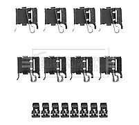 Borg & Beck - FITTING KIT - PADS - BBK1225 - Fits: Toyota Auris, Yaris 06-