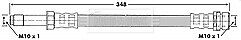 Borg & Beck - BRAKE HOSE - BBH6664 - Fits: Ford Mondeo Estate MK I
