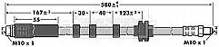 Borg & Beck - BRAKE HOSE - BBH6929 - Fits: BMW 5 Ser E60/61,6 Ser E63/64