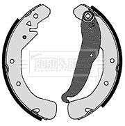 Borg & Beck - BRAKE SHOES - BBS6203 - Fits: GM Astra, Vectra, Zafira R90