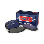Borg & Beck - FRONT BRAKE PADS - BBP2084 - Fits: Nissan Qashqai 07-