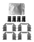 Borg & Beck - FITTING KIT - PADS - BBK1592 - Fits: "Chevrolet Aveo 14"" 03/11-"
