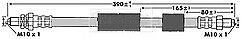 Borg & Beck - BRAKE HOSE - BBH6661 - Fits: Ford Ka,Puma