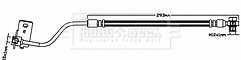 Borg & Beck - BRAKE HOSE - BBH8628 - Fits: JAGUAR S-TYPE 4.2 06/03-12/08