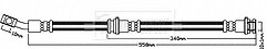 Borg & Beck - BRAKE HOSE - BBH8143 - Fits: Nissan Murano (Z50)11/04-12/08