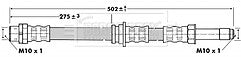 Borg & Beck - BRAKE HOSE - BBH6763 - Fits: BMW 3 series (E36,E46)