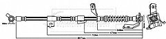 Borg & Beck - BRAKE HOSE - BBH8625 - Fits: HYUNDAI Sonata 05-10