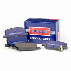 Borg & Beck - BRAKE PADS - BBP2925 - Fits: Model S,X 09/13- (Mando Braking System)