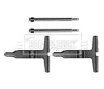 Borg & Beck - FITTING KIT - PADS - BBK1401 - Fits: Mercedes C Class (S202) 96-01