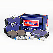Borg & Beck - BRAKE PADS - BBP1507 - Fits: Land Rover Discovery 98-04