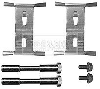 Borg & Beck - FITTING KIT - PADS - BBK1419 - Fits: VAG Q7, Touareg 02-