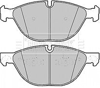 Borg & Beck - FRONT BRAKE PADS - BBP2187 - Fits: BMW X Series(E70) 08/06-12/10