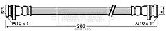 Borg & Beck - BRAKE HOSE - BBH7335 - Fits: Honda Civic 1.3,1.4,1.5,1.6